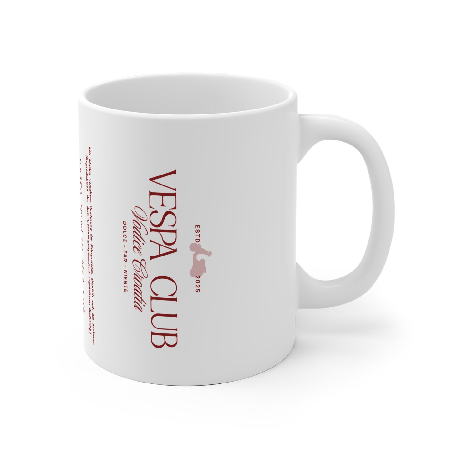 PROGETTO DI MACHINE MUG - VESPA CLUB VODICE