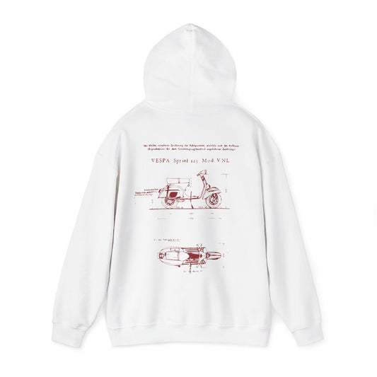 PROGETTO DI MACCHINE HOODIE - VESPA CLUB VODICE
