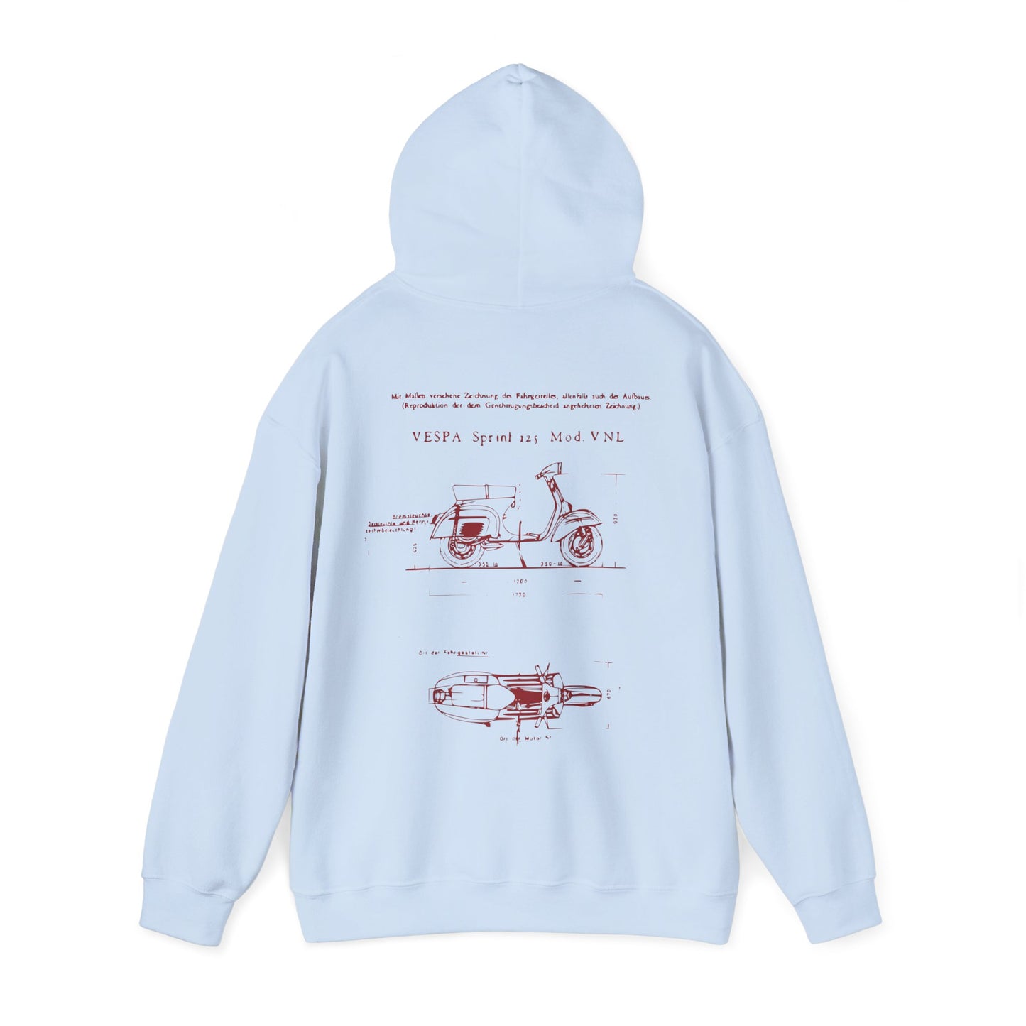 PROGETTO DI MACCHINE HOODIE - VESPA CLUB VODICE