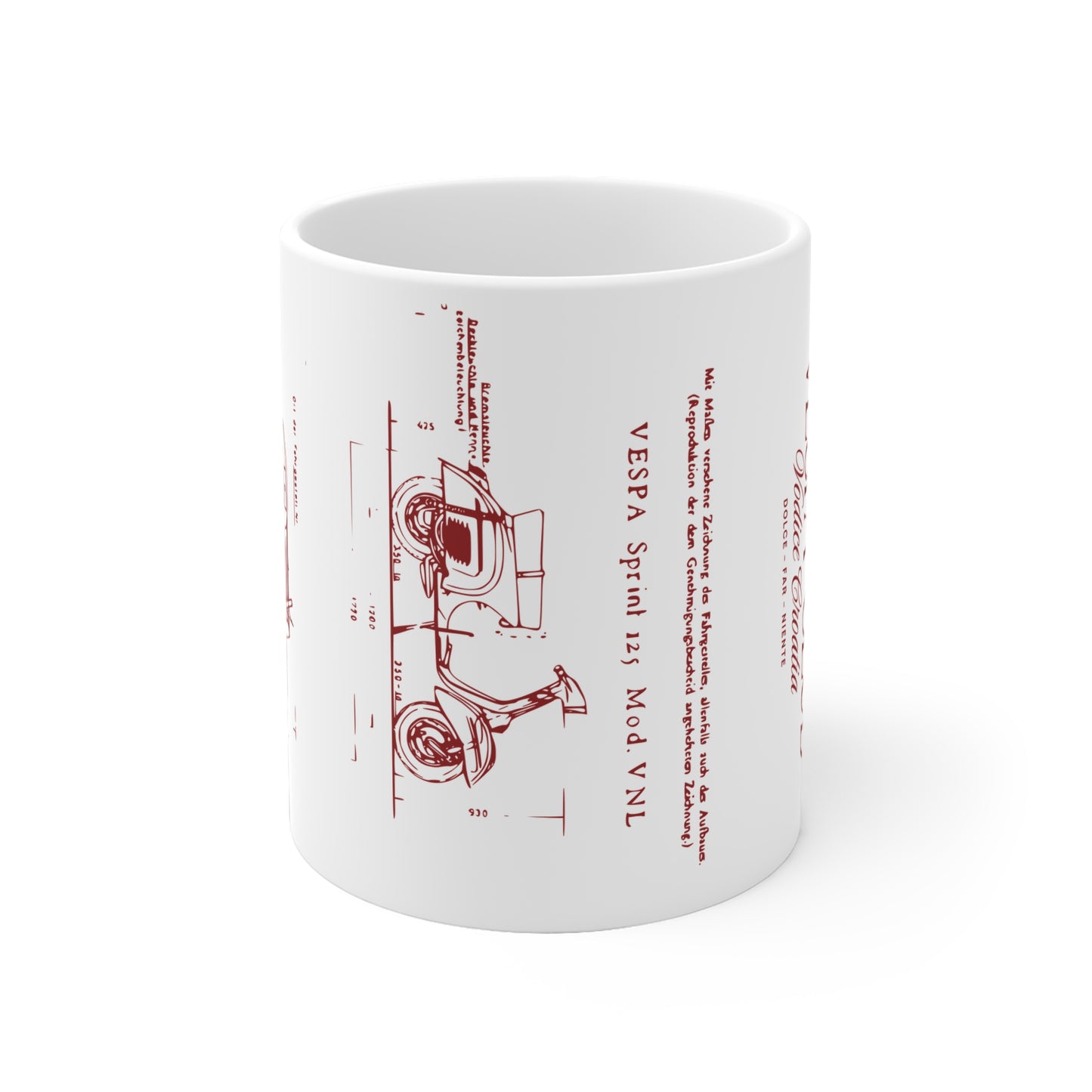 PROGETTO DI MACHINE MUG - VESPA CLUB VODICE